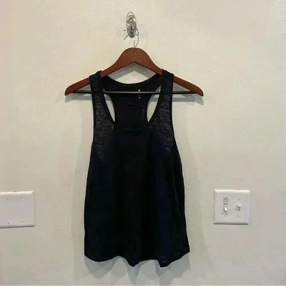 Athleta black racerback tank in size small - Picture 1 of 6